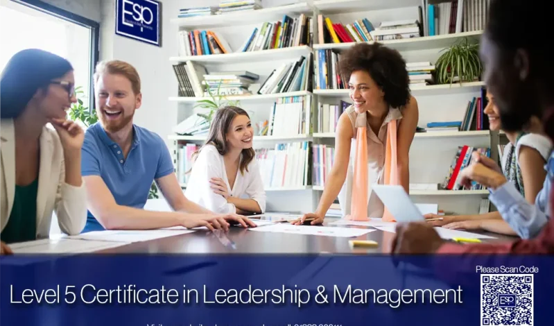 Level 5 Certificate in Leadership & Management